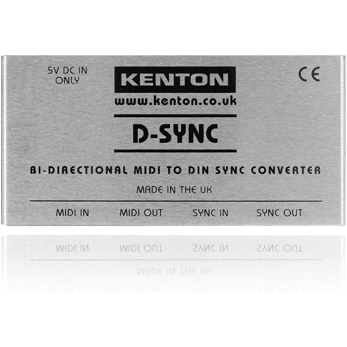 KENTON D-SYNC Sync Converter Bi-Directional MIDI to DIN Sync Converter Kenton