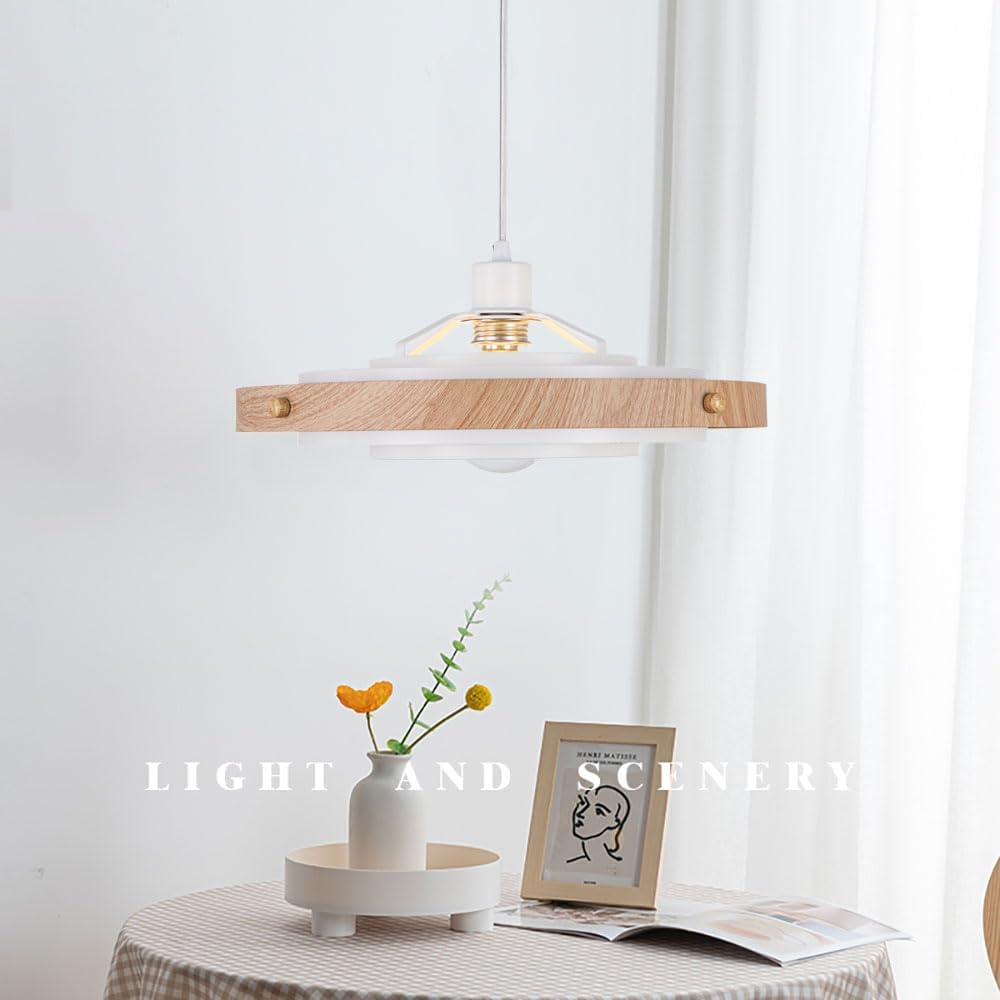 Pendant Light Scandinavian Dining Ceiling Light Stylish Direct Mount Antique Single Light Single Light Simple White Ceiling Light LED Bulb Compatible Designer Lighting Hotel Kitchen Living Room Dining Table Entrance Toilet Elegant Classic GL-27-JP