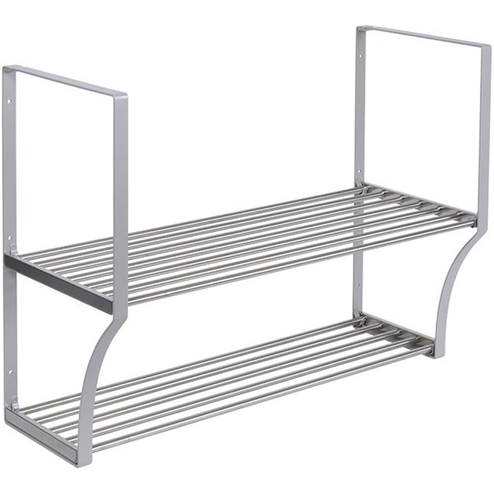 Takubo Kogyo Telescopic Pipe Shelf 2 Tiers Width 60~90cm TS2-90L