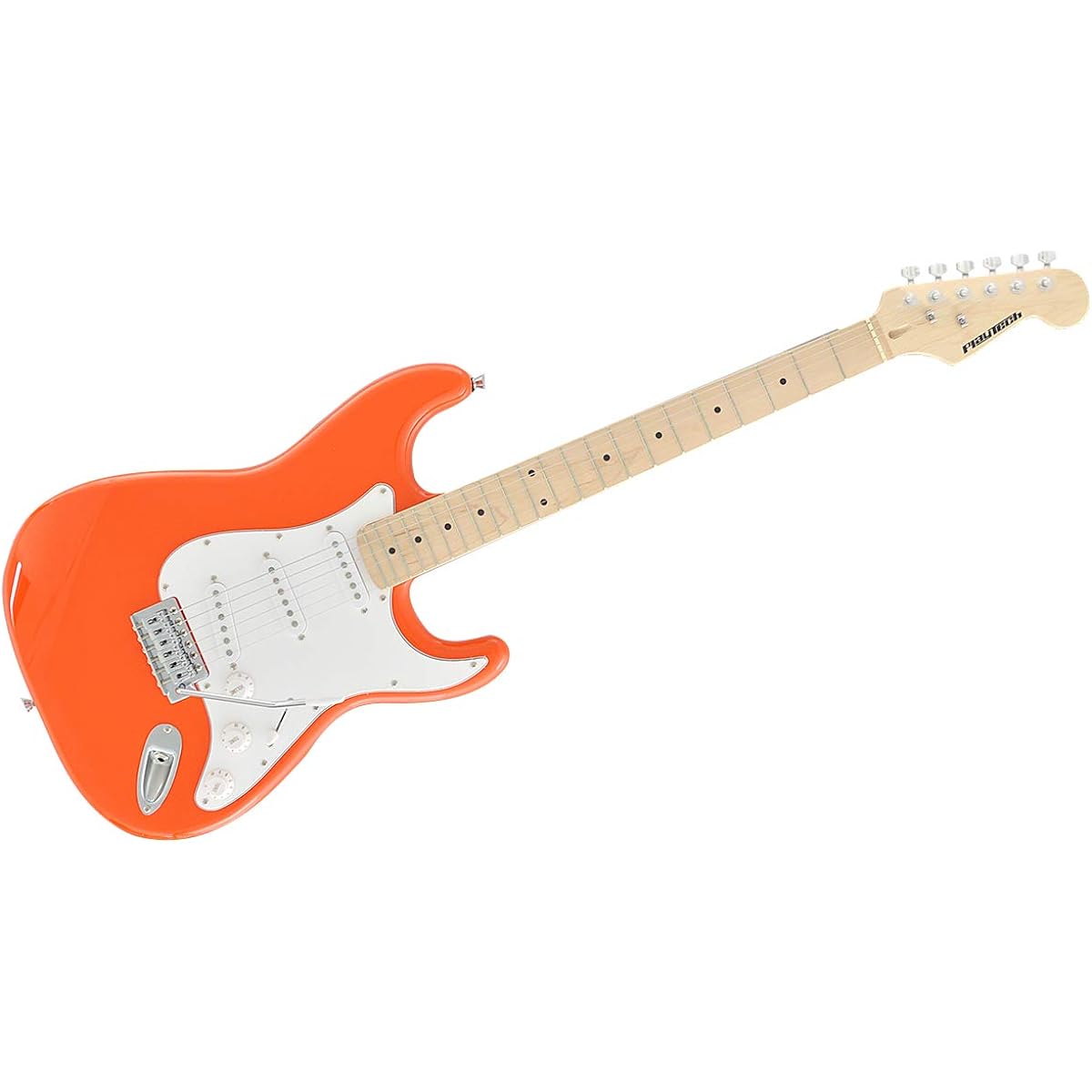 PLAYTECH Electric Guitar ST250 Maple Orange
