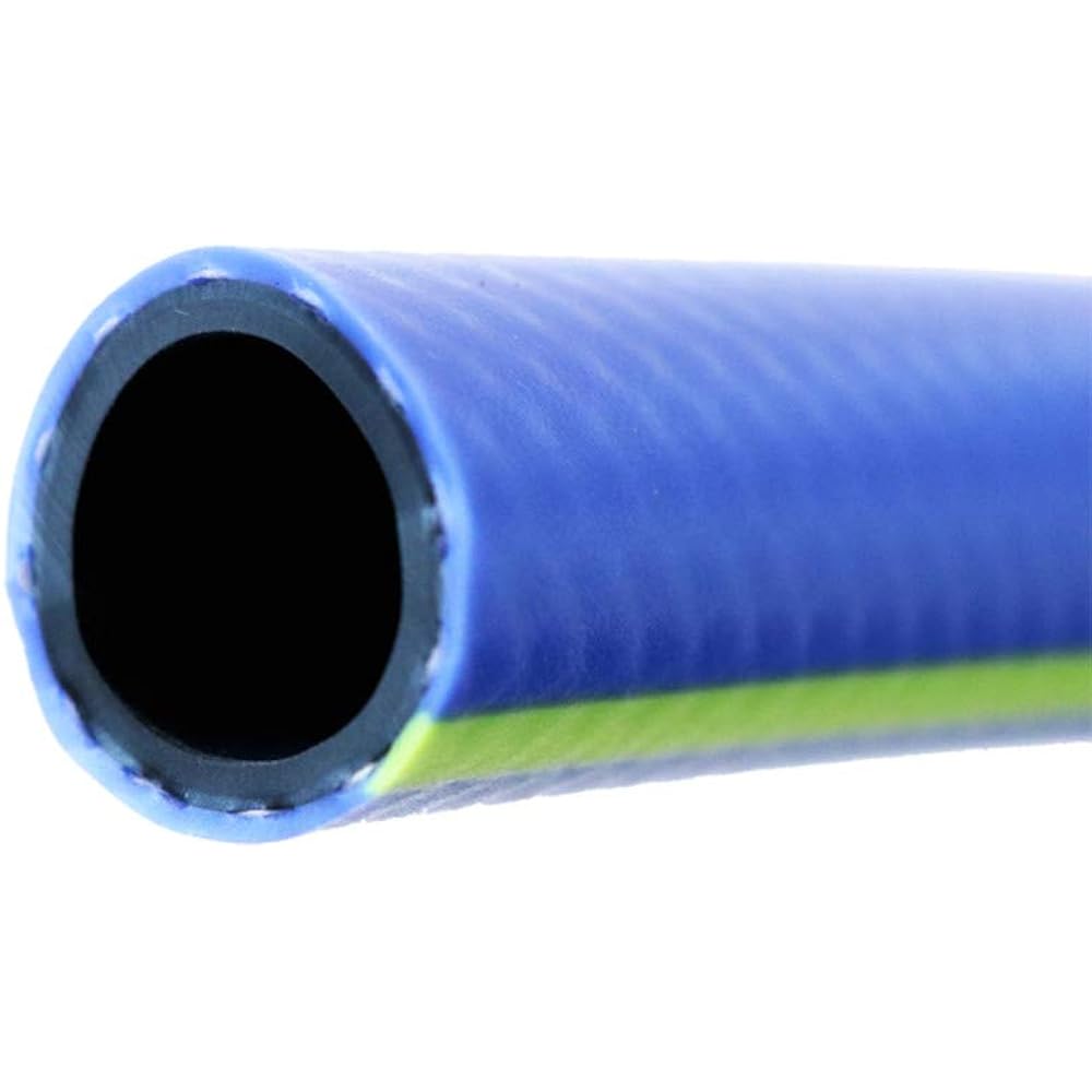 Kakuichi (ACMPX) Watering Hose GARDEN Blue + Lime Green Line Inner Diameter 12mm Outer Diameter 16mm 40M G433C