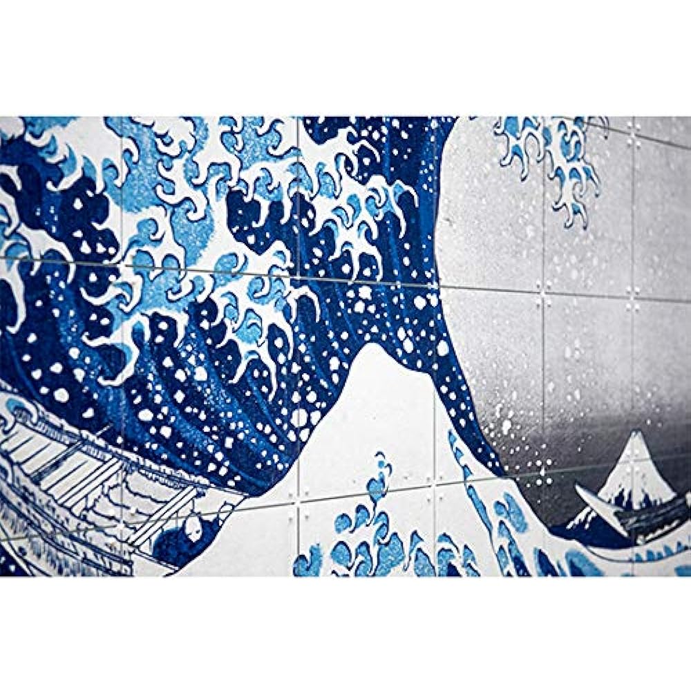 The Great Wave Katsushika Hokusai Dutch Wall Art IXXI