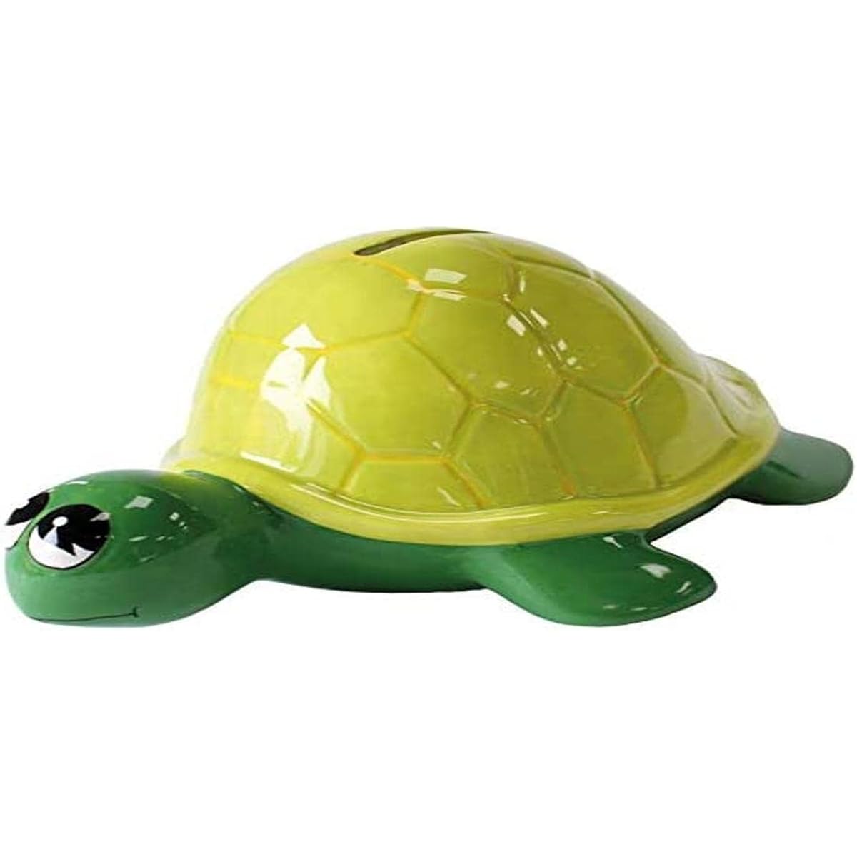 Crockery Critters Sea Turtle Piggy Bank Deluxebase Cute Animal Shaped Novelty Piggy Banks for Kids and Adults