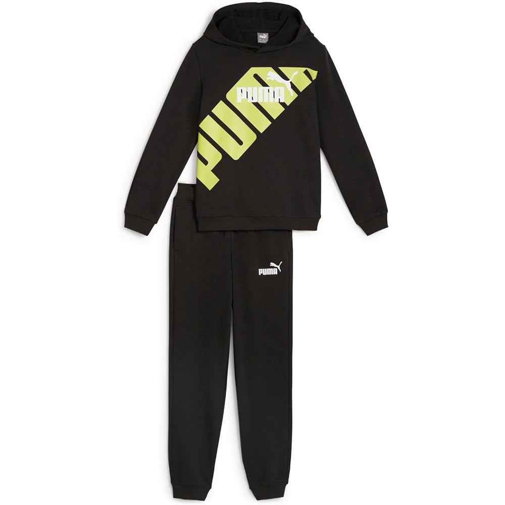 [PUMA] Sports Suit Top and Bottom Set POWER Sweatsuit 681408 Boys