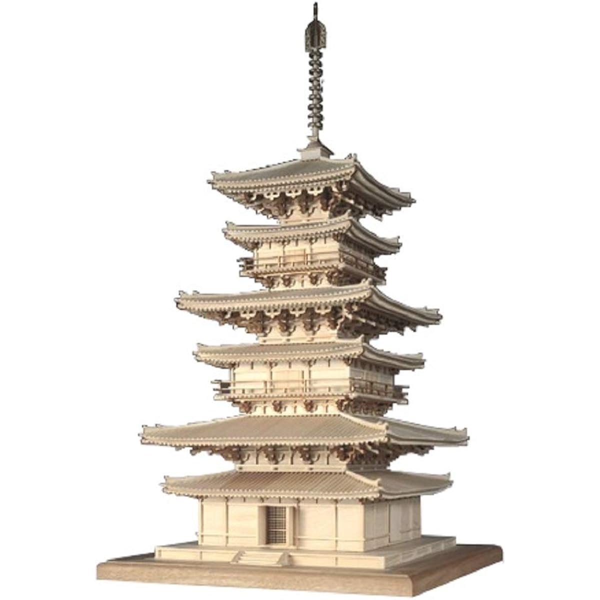 Woody Joe 1/75 Yakushiji East Tower Wooden Model Assembly Kit