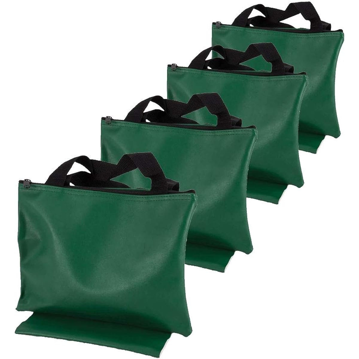 US Chess Federation's Standard Chess Bags - Green - 4 Pack