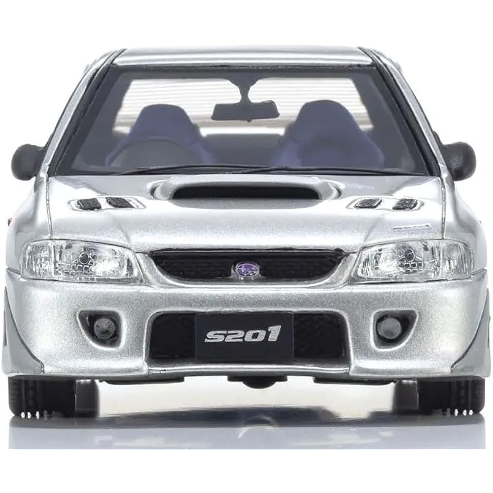 Kyosyo Original 1/43 Subaru Impreza S201 Silver Finished Product