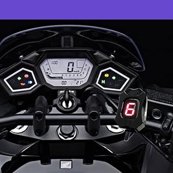 Speed Display Meter Motorcycle Gear Indicator Plug Mount 1-6 Speed for Honda CB500X NC750X CBR600RR CBR650F CB600F Hornet CB500F CB400X CB400SF