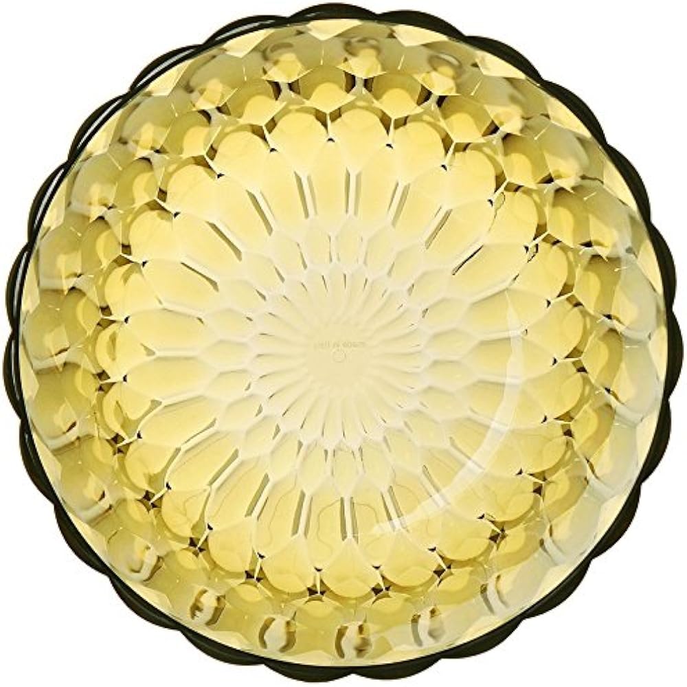 Kartell Flower Base Yellow φ23.5/H25cm Jelly Base SFAC-K1227-E1 [Authentic product from domestic exclusive agent]