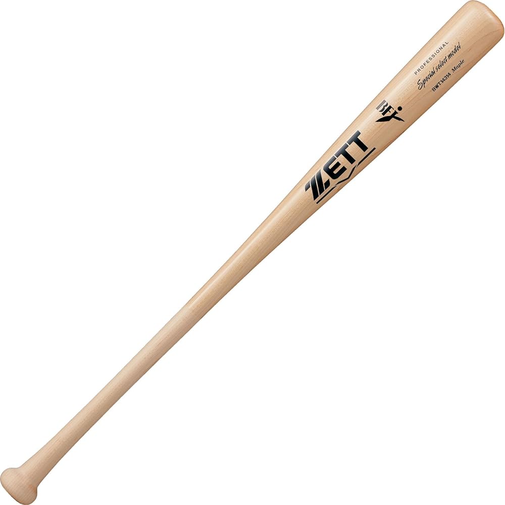 ZETT Hardball Baseball Bat Special Select Model Wooden (North American Hard Maple) 84cm 880g Average Made in Japan BWT14314