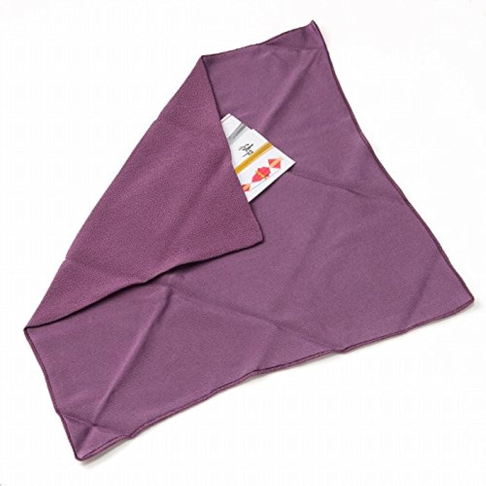 Fukusa plain, same color lining, dark purple, auspicious occasion, condolence message