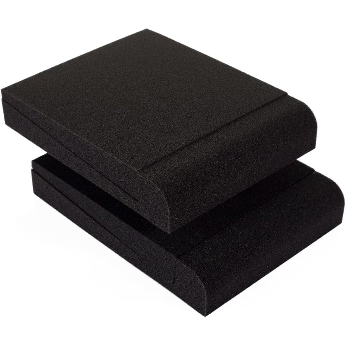 TRUE NORTH Studio Monitor Isolation Pad Pair (5" Speaker Isolation Pad) - Studio Monitor Pad - Sound Pad - Bookshelf Speaker Pad Isolation Pad for Speakers Speaker Foam