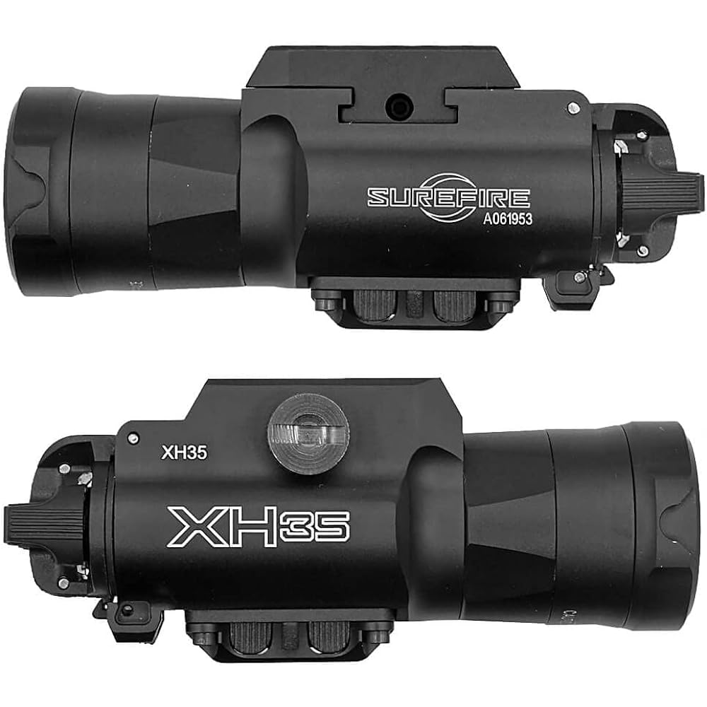 [Military Garage] SOTAC SF engraved XH35 type weapon light 300/1000 lumen switching Equipped with strobe function Aluminum CNC 20mm rail adapter included Hard case included