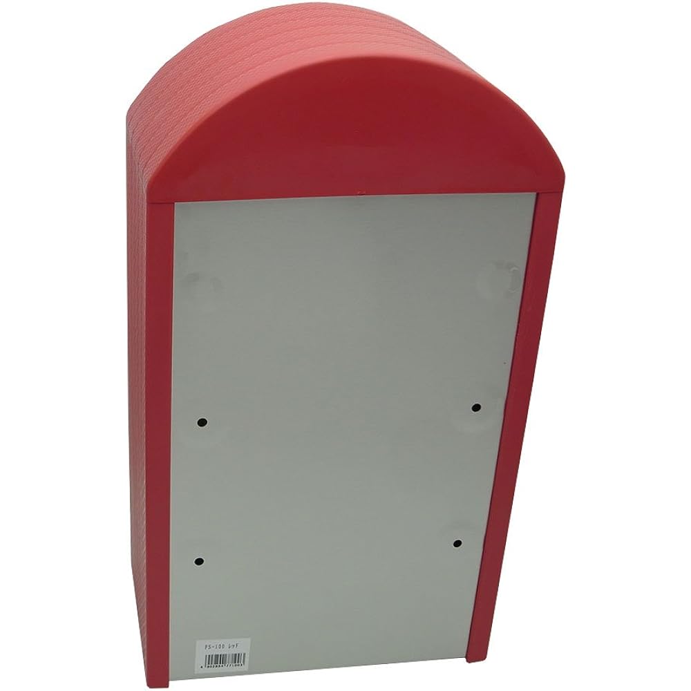 Meiwa Home Post External Type W210XD125XH375mm Red