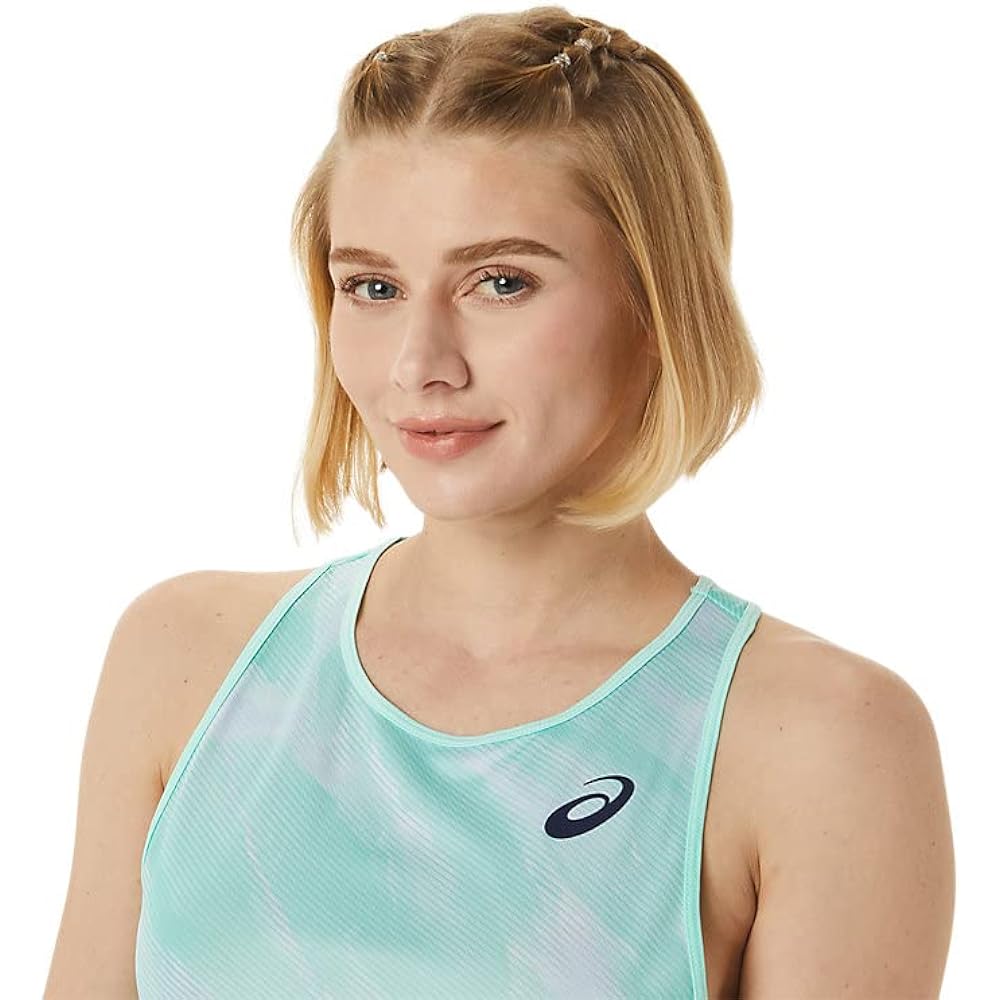 [ASICS] Tennis Wear ACTIBREEZEMATCH Graphic Sleeveless Shirt 2042A236 Women's