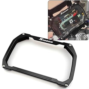 Motorcycle Instrument Frame B&mw S1000R S 1000 R 2021 2022 Accessories Motorcycle Meter Frame Cover Screen Protection Parts (Color : Black4)