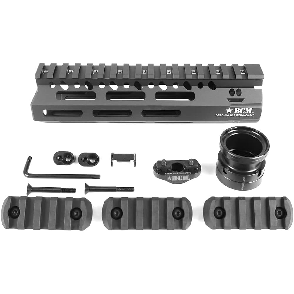 [BCM AIR][MCMR-7 M-LOKCompatible ModularRail] Black