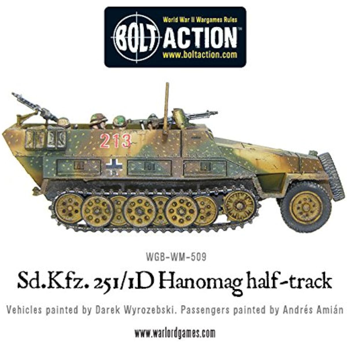 Warlord Games, US Army HQ (Winter), 28mm Bolt Action Wargaming figures by Bolt Action