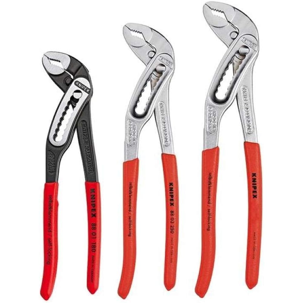 KNIPEX KNIPEX 002009V03 Alligator 3 piece set 180/250/300