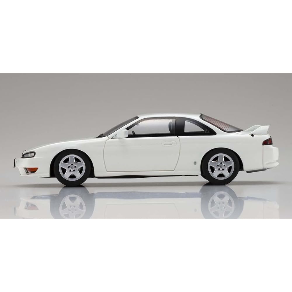 Kyosho Original 1/43 Nissan Silvia K's (S14) White Finished Product KSR43112W