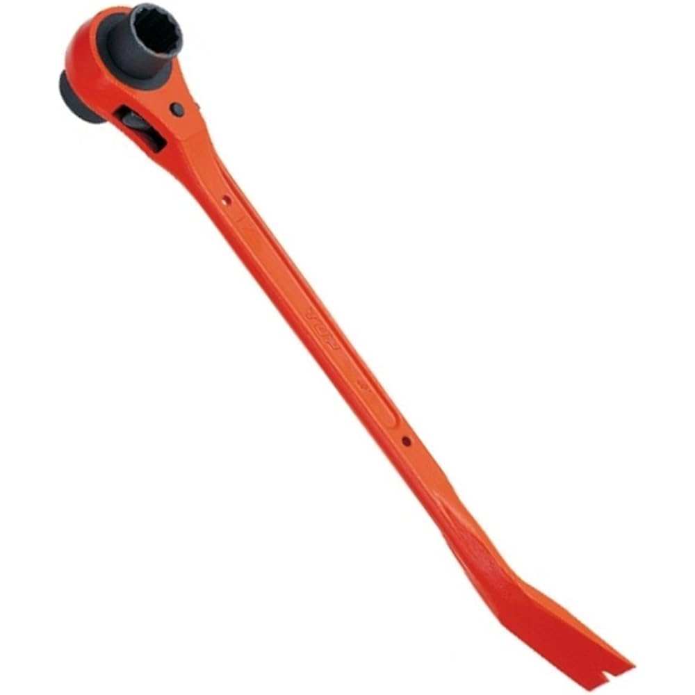 Top (TOP) Ratchet wrench for ALC 17x19mm with crowbar RM-17x19BL Tsubame Sanjo Made in Japan
