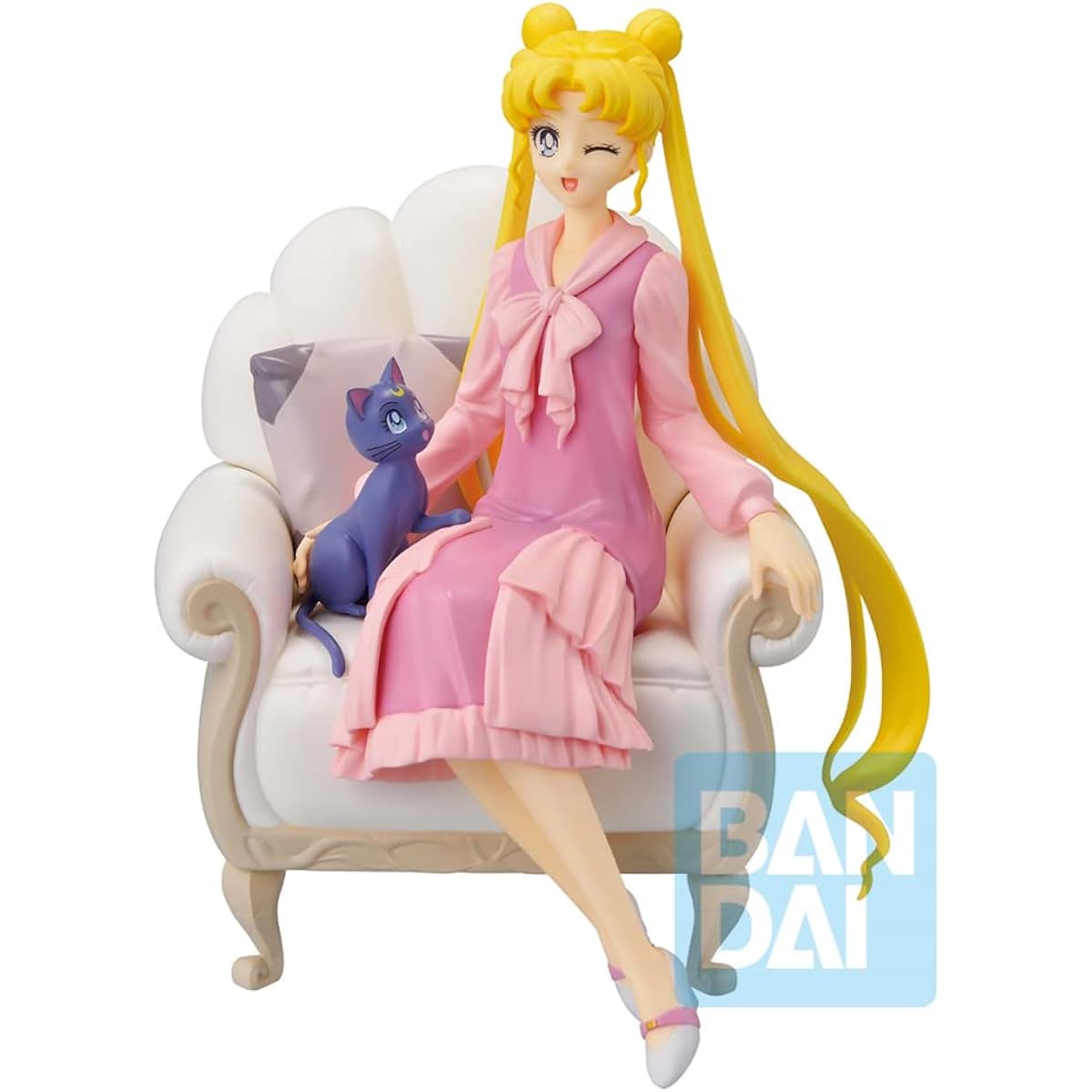 Ichiban Commercial Bandai Spirits The Movie [Pretty Guardian Sailor Moon Cosmos] Usagi & Luna Antique Style Collection Figure