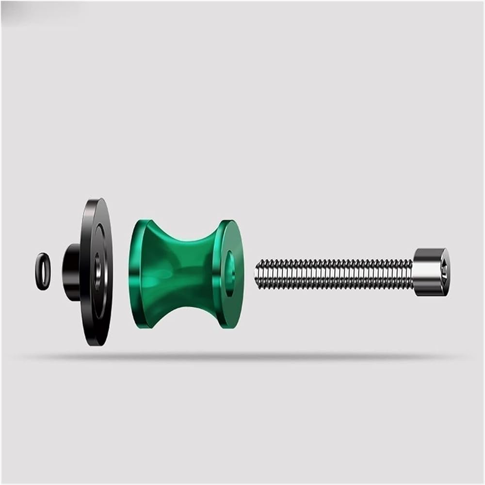 Stand Screw Slider Motorcycle Rear Cycloid Shaft 6mm Fixing Screw is perfect for Yamaha FZ16 FZ16 2008-2015 2016 2017 2018 CNC Aluminum Motorcycle Accessories (Color: 8)