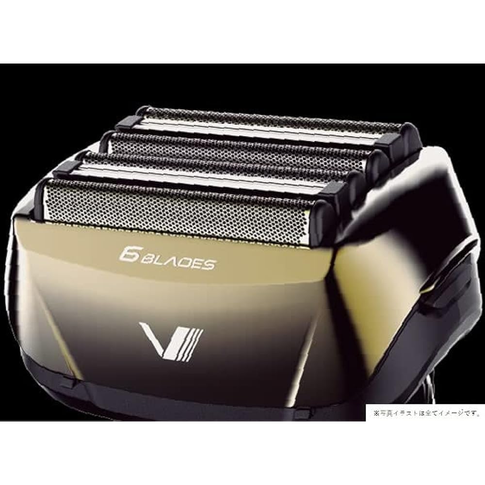Izumi Seiki IZF-V931-S (Silver) High-End Series Reciprocating Shaver 4 Blades