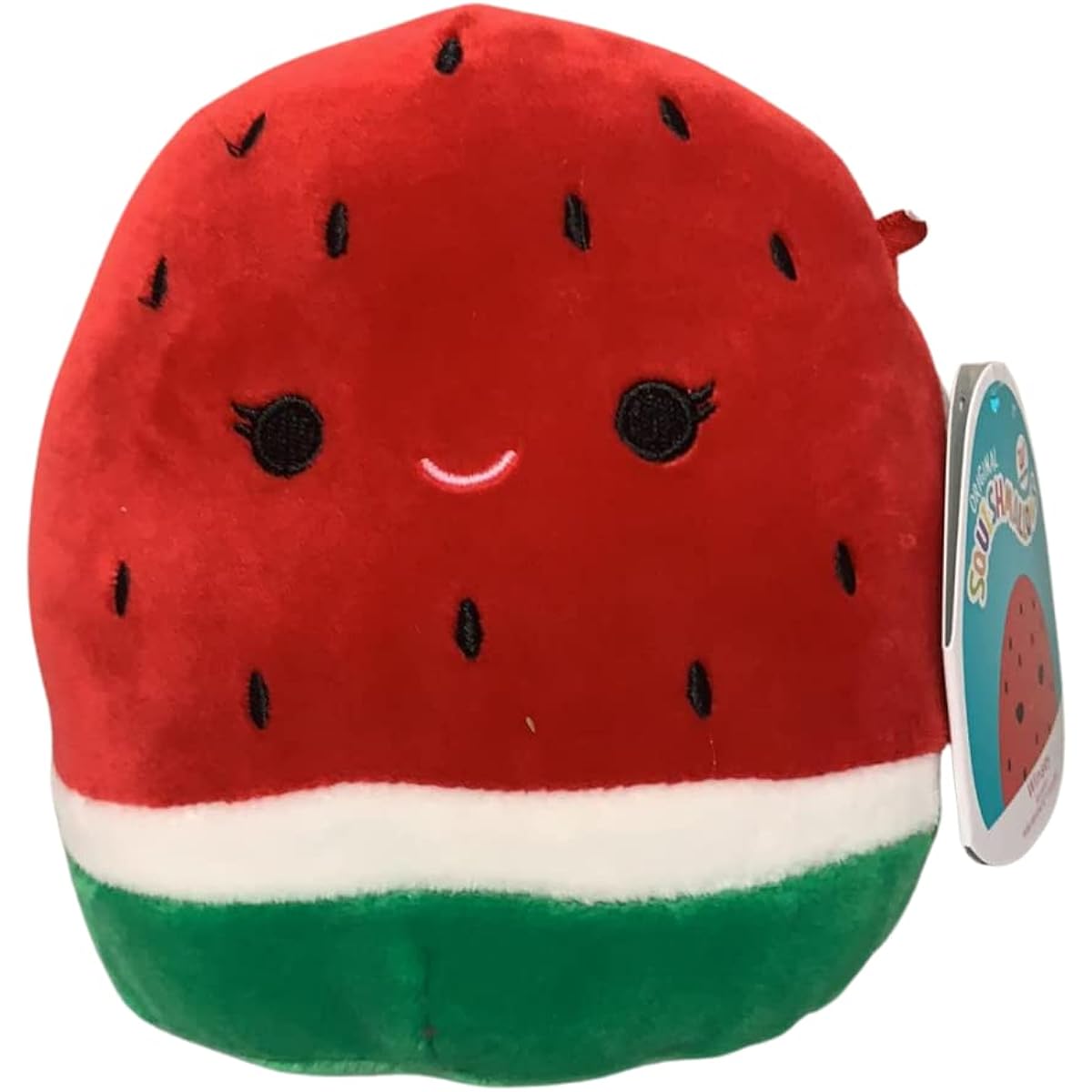 Squishmallows OSH-M Kelly Toy Food Plush Toy Soft Plush Animal (5 Inch, Wingy Watermelon)