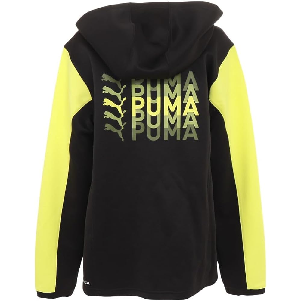 [PUMA] Jersey Parka Training Moisture Absorbent Quick Drying FIT Hooded Jacket DK 678511 Boys