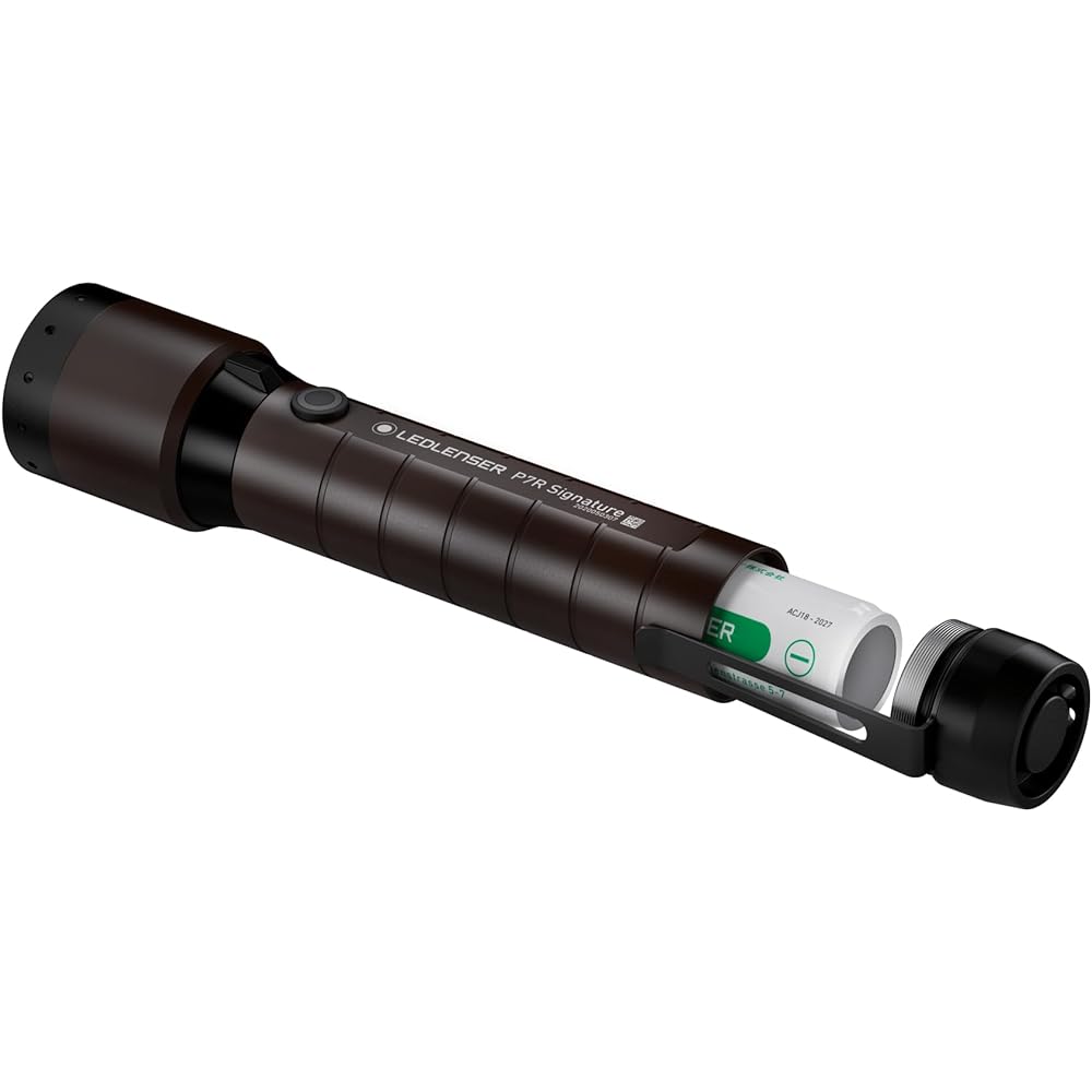 Ledlenser LED Flashlight Handy Light Penlight P Signature Series Rechargeable Powerful High Performance Maximum Luminous Flux 1400lm to 4500lm [Japanese Genuine Product]