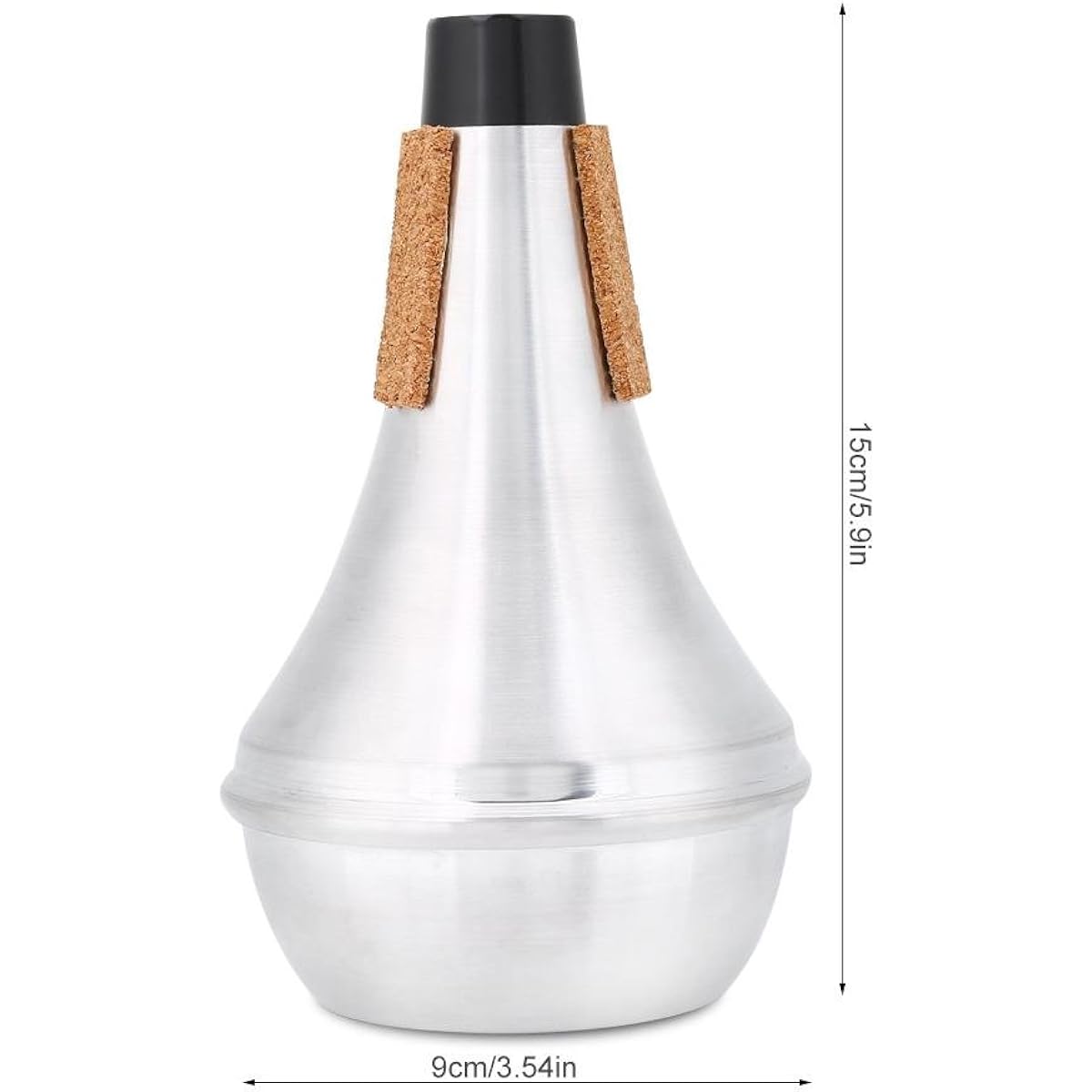 VGEBY Trumpet Mute Silencer Straight Practice Mute for Trumpet Jazz Music