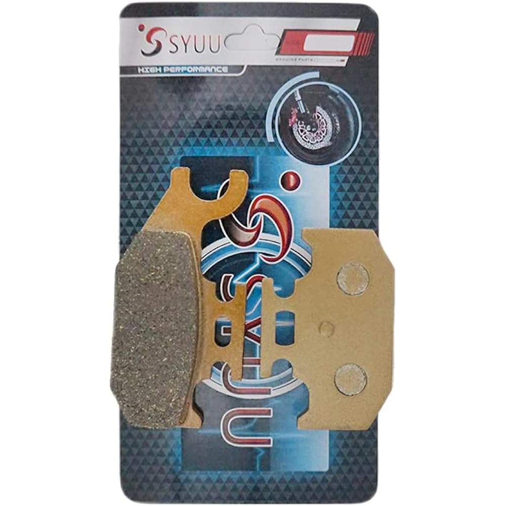 Lefossi Motorcycle Replacement Rear Brake Pad Brake for Yamaha Raptor 700 YFM 700 R 2006 2007 2008 2009 2010 2011 2012 FA428R