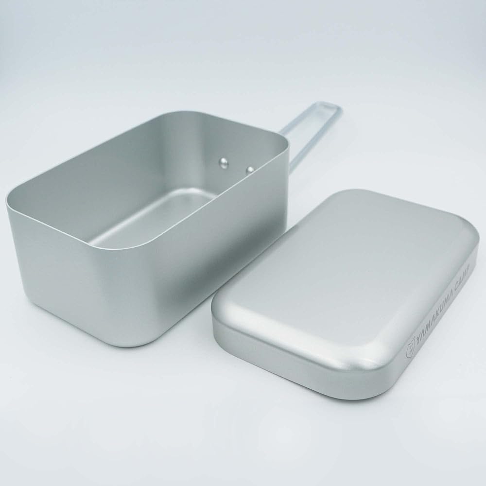 Made in Japan Mestin YAMAKUMA CAMP Camp Non-stick Alumite processing No seasoning required Deburred Hango 750mL 1-1.8 cups