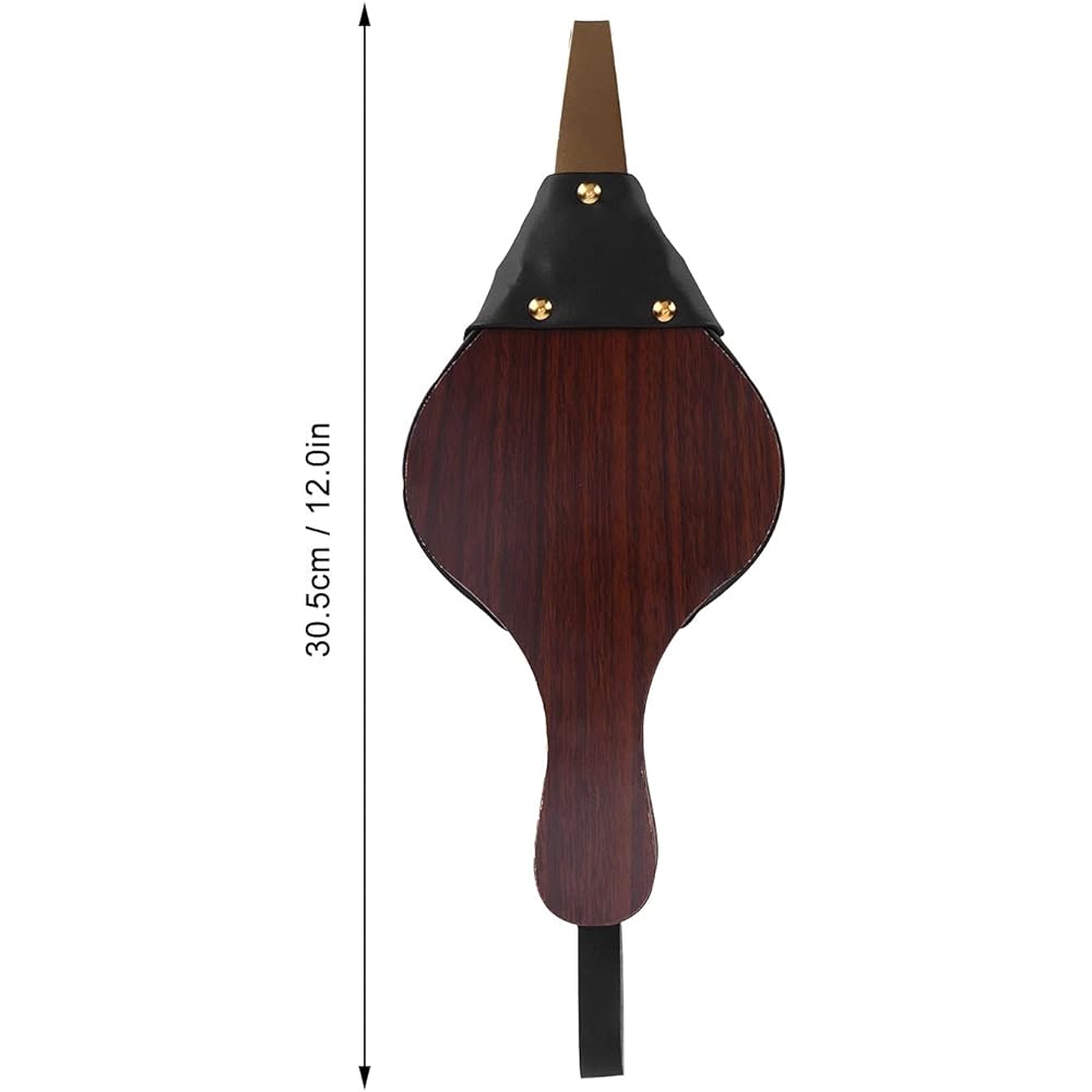 Air Blower Fireplace Blower Manual Blower Fire Starter Wooden Handle Retro Present Time Saving Barbecue Grill Fire Pit Campfire