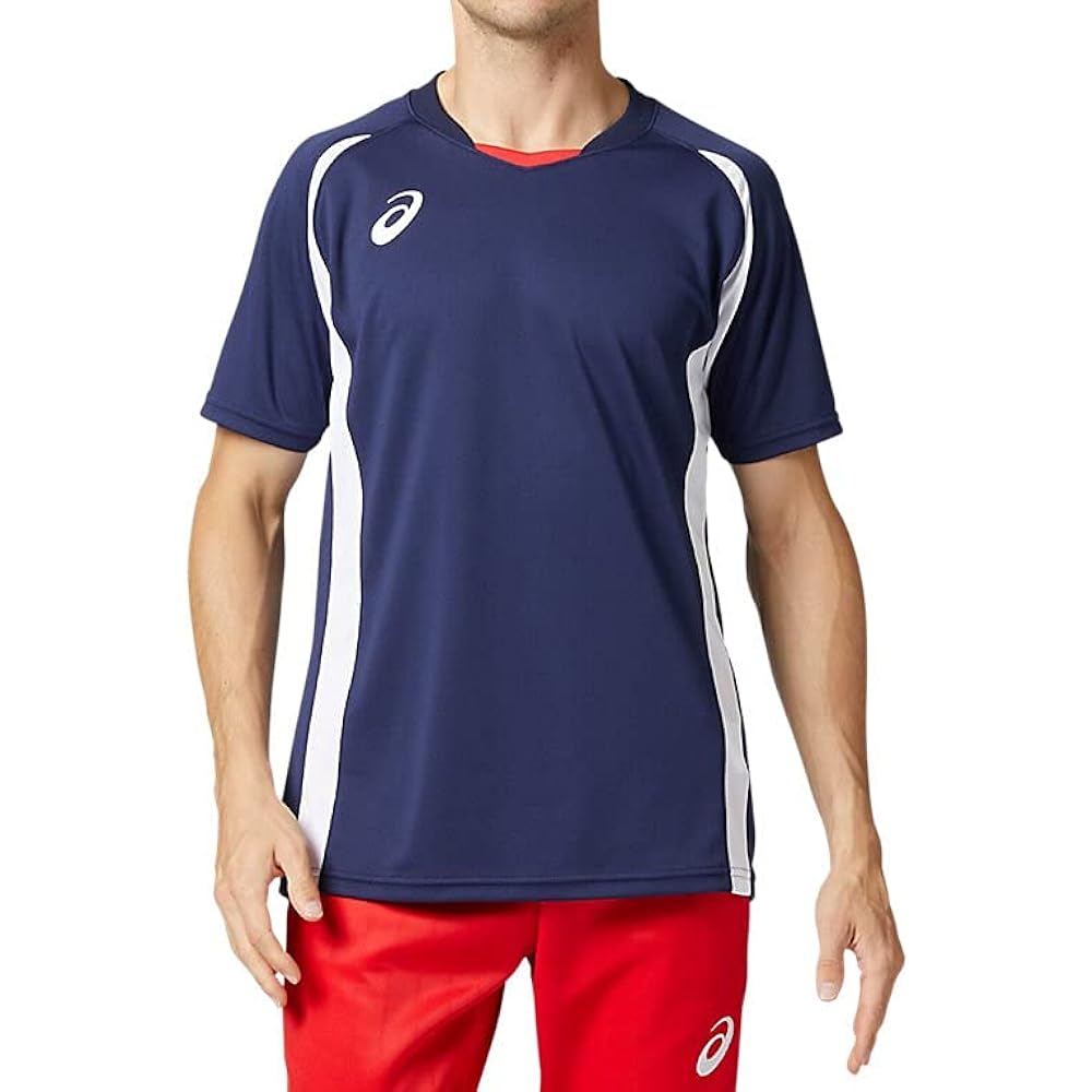 ASICS 2101A061 Men's Soccer Wear Short Sleeve Game Shirt