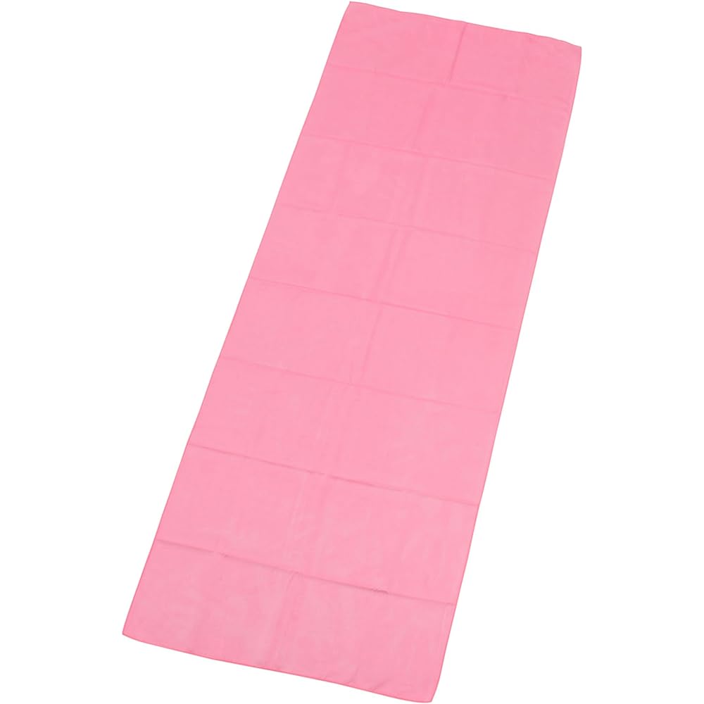 "Smooth Dry Yoga Mat Size" Rose 63cm x 172cm Photocatalyst Microfiber Asuka Towel Absorbent Quick Drying Antibacterial/Deodorizing Towel yoga-ROS