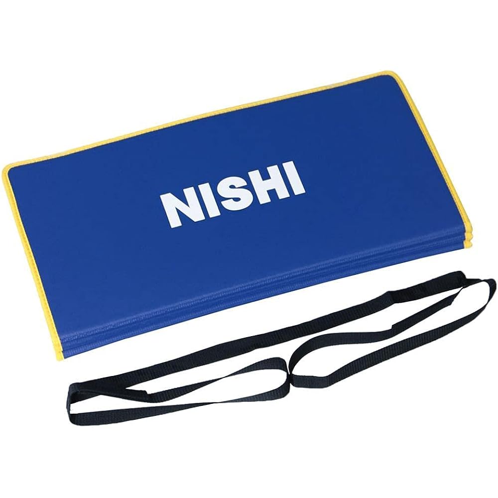 Nishi Sports (NISHI) Foldable Exercisemat NE-6 Blue/Gray/Red
