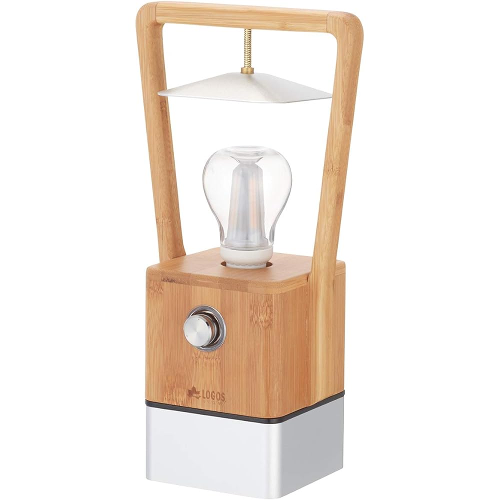 LOGOS Bamboo Flickering Kaguya Lantern 74175017