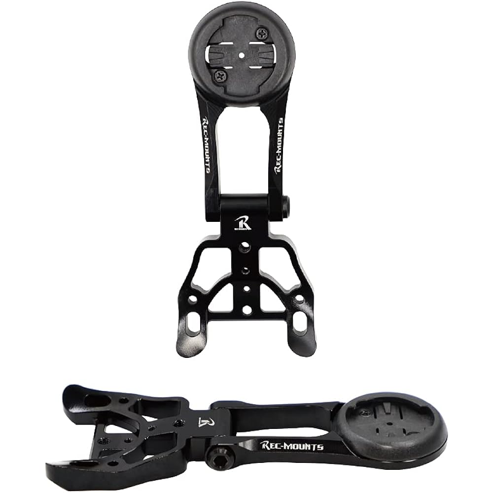 REC-MOUNTS (Canyon (H11/H36 Aero Cockpit handle only) Type α combo mount (10 brands compatible model) [CANYON3α+GP] Garmin, Cateye, Pioneer, Lesine, Wahoo, Brighton, Giant, Explova , Sigma, Polar, GoPro HERO compatible