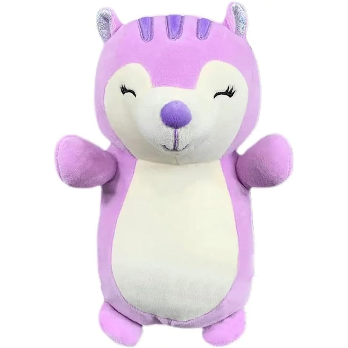 Squishmallow Official Kellytoy Hug Mees Collectible Squishy Soft Pillow Animal Pet (Tinley the Rainbow Tie-Dyer Xolotl, 10 Inch)