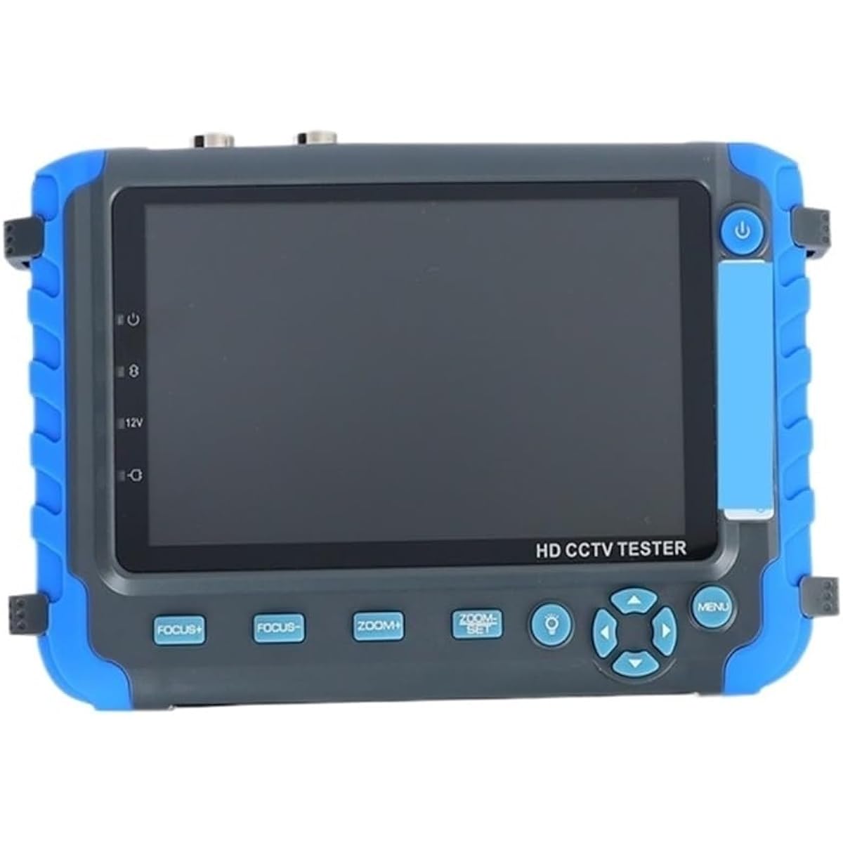 ster, Rechargeable Coaxial Camera Tester, Professional CCTV Tester, 8MP AHD TVI CVI CVBS Security Camera HD Coaxial Tester, PTZ Controller, UTP Cable Test, DC 12V Output, Field Work, Clear Image, Easy Setup, For Network Technicians (Color: IV8C, Size: A)