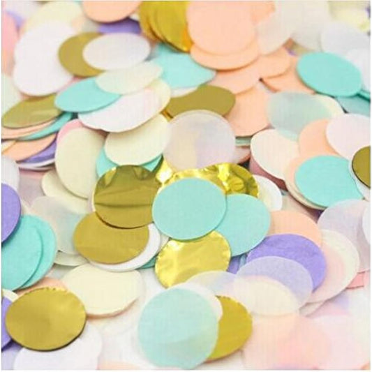 600 Pieces 2 Inch Pastel Confetti Wedding Table Decorations Party Flavors Push Pop Confetti Since