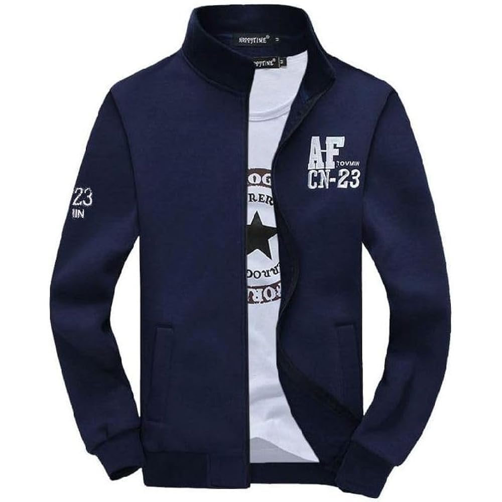 [aspersio] Cool Warm Fleece Sweat Setup No Hood Street Fashion Jersey Men's