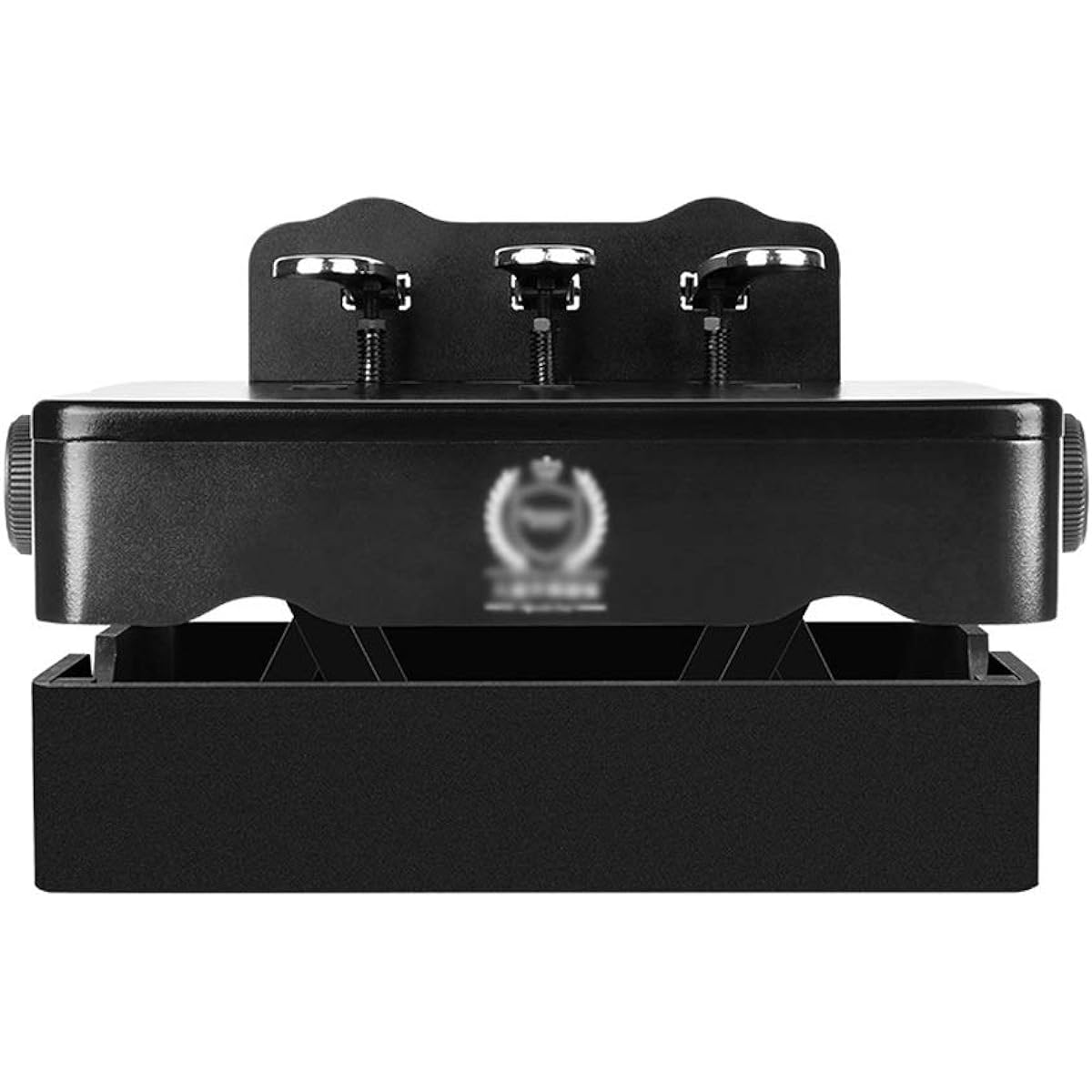 Piano Auxiliary Pedal Electronic Auxiliary Pedal Stool Lifting Wooden Children's Piano Auxiliary Pedal Delay Universal Piano Pedal (Color: Black, Size: 14-20cm)