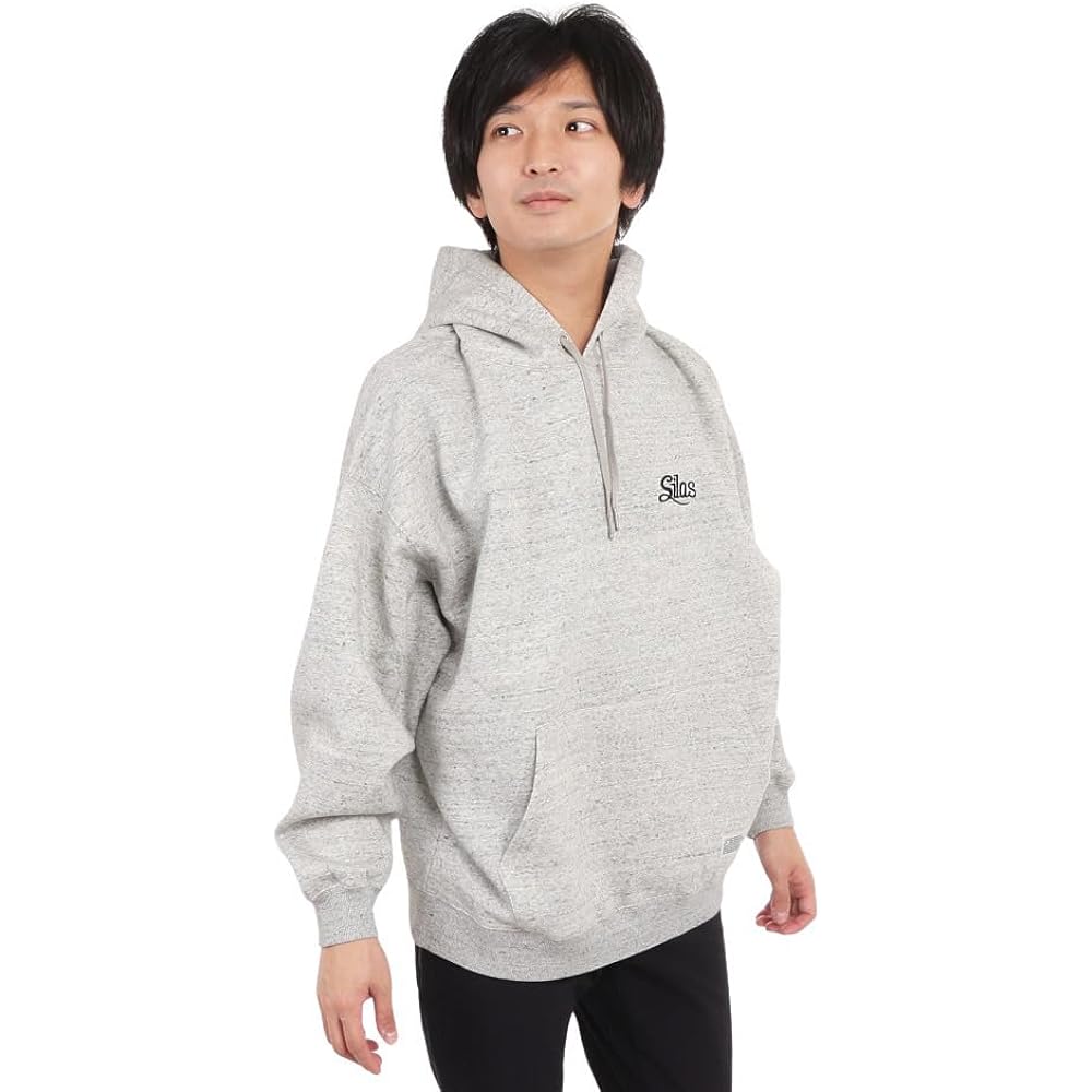 [Cyrus] Hooded Sweatshirt SCRIPT BASIC WIDE HOODIE Men's