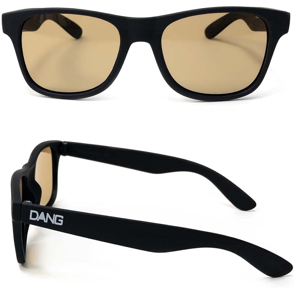 22SP DANG SHADES LOCO BLACK SOFT x LIGHT AMBER PREMIUM LENS POLARIZED ULTIME ANTI-FOG