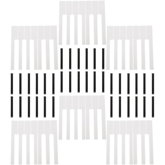Piano Parts General Instrument Accessories 88 Pieces Practical Piano Keyboard Piano Replacement Keys Piano Supplies for Musicians Replacement Piano Keys Keyboard Musical Instrument Accessories Parts