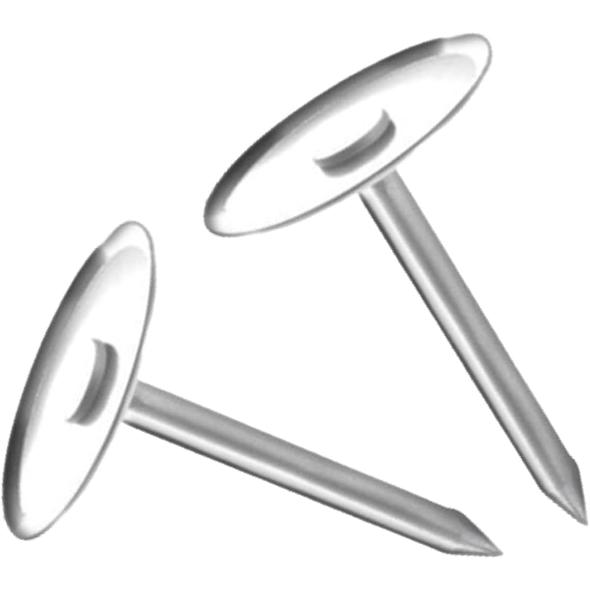 Trademark Soundproofing MLV Cap Nails for Bulk Load Vinyl Noise Barrier Installation Heavy Duty 1 ½" Length 100 Nails