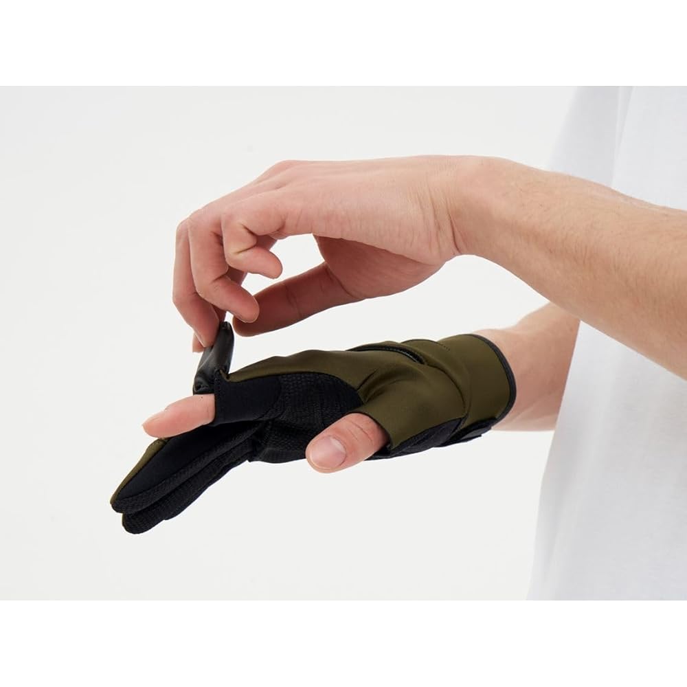 [Daiwa] Casting Gloves 2 Cut DG-3023W M~XL Various